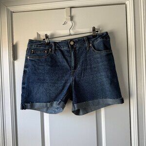 New with Tags Seven7 Cuffed Hem Denim Weekend Short 5" Inseam Size 10